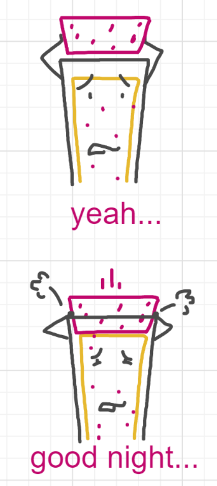 A panel from What's The Point, episode five of the Board Boards object show by Furretwalk/WalkingFurret.